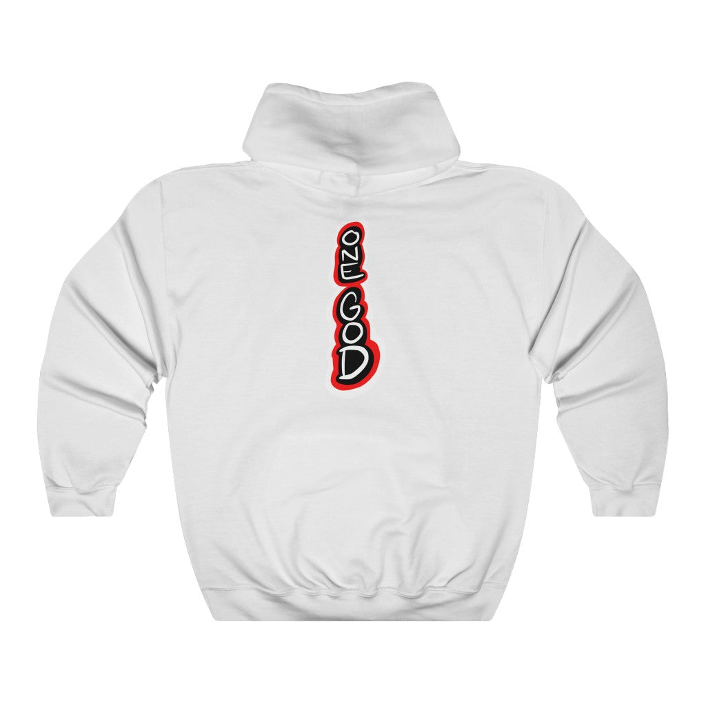 Holy Ghost Red Logo One God Hoodie