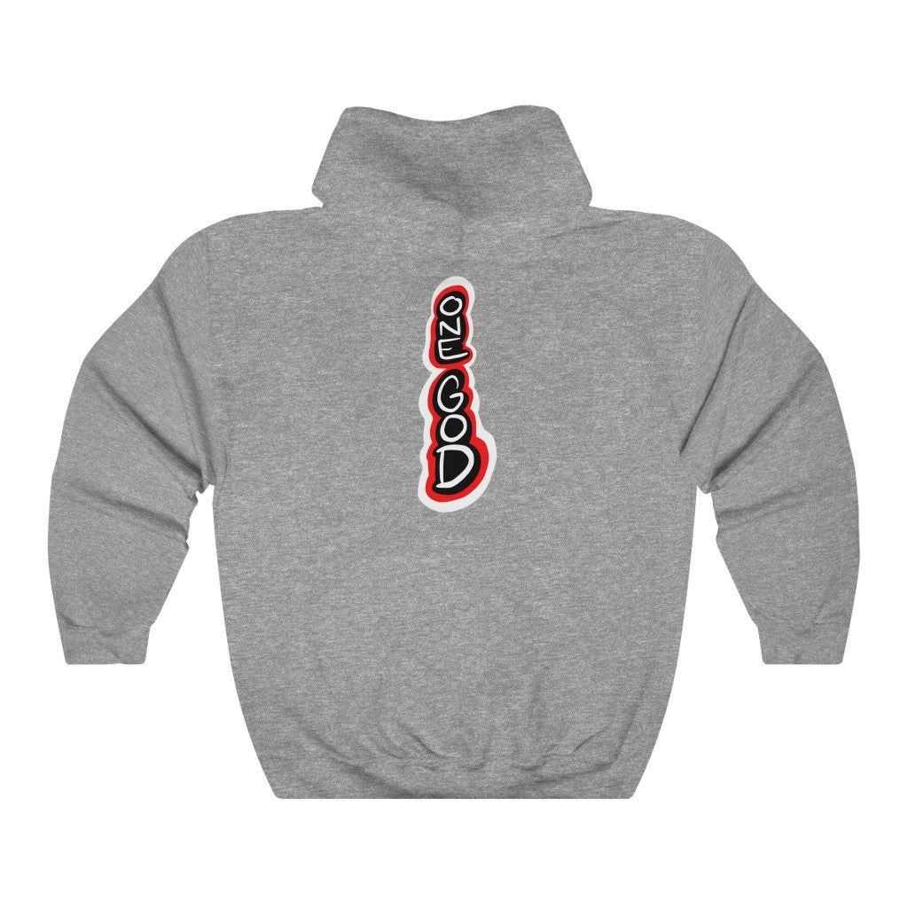 Holy Ghost Red Logo One God Hoodie