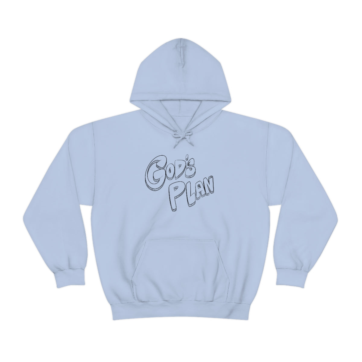 God’s Plan Everything One God The Brand Hoodie