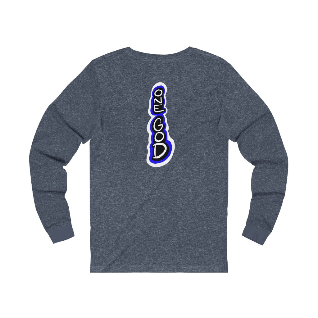 Holy Ghost Blue Logo One God Long Sleeve
