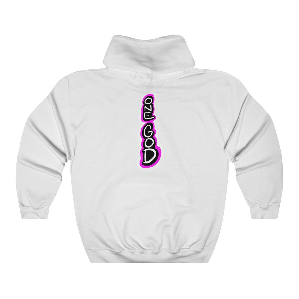 Holy Ghost Pink Logo One God Hoodie