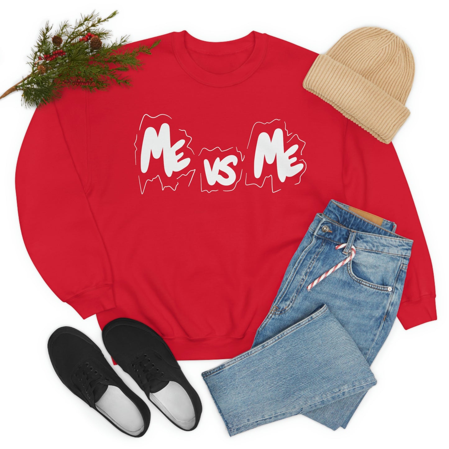 Me VS Me One God the Brand Sweatshirt