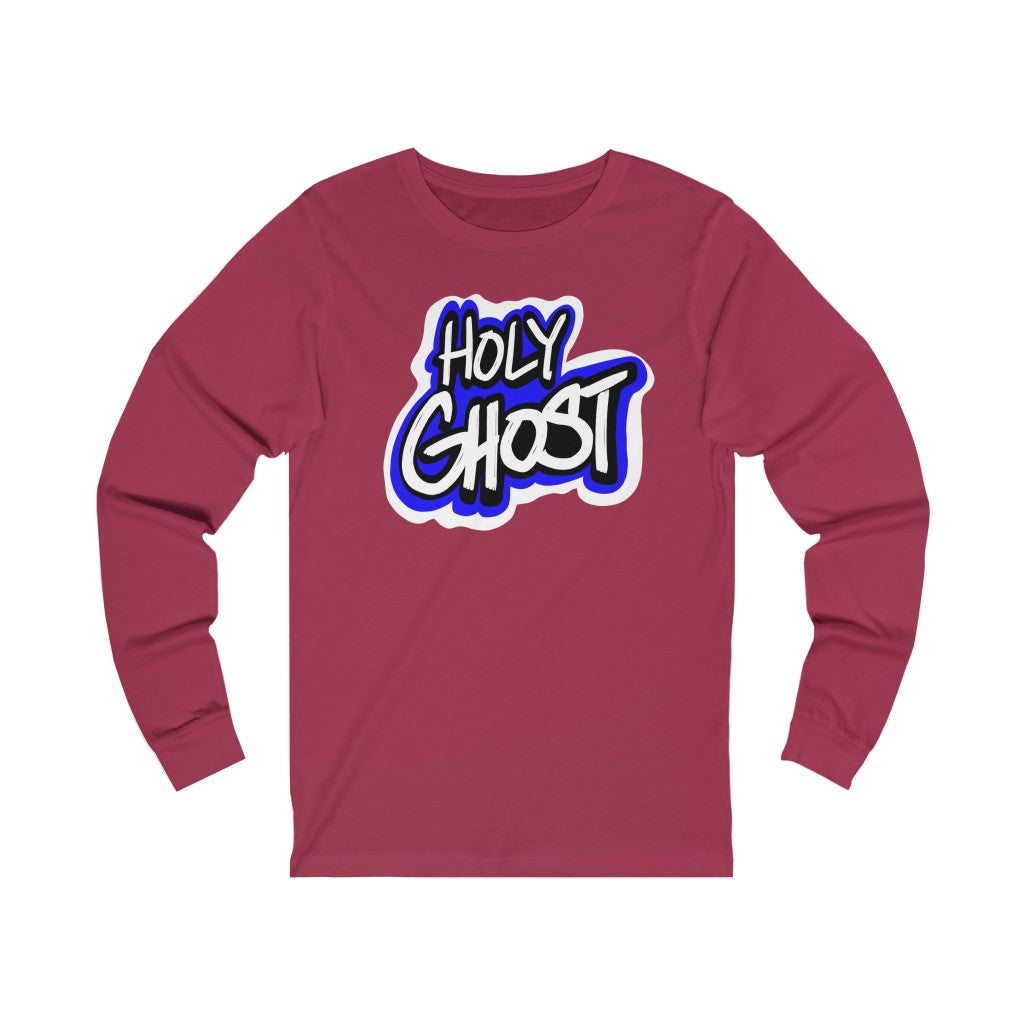 Holy Ghost Blue Logo One God Long Sleeve
