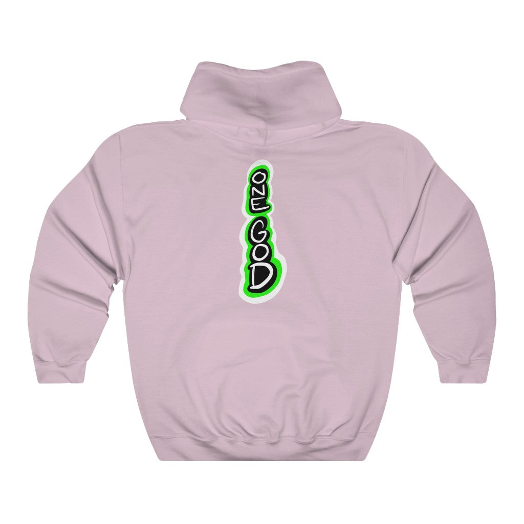 Holy Ghost Green Logo One God Hoodie