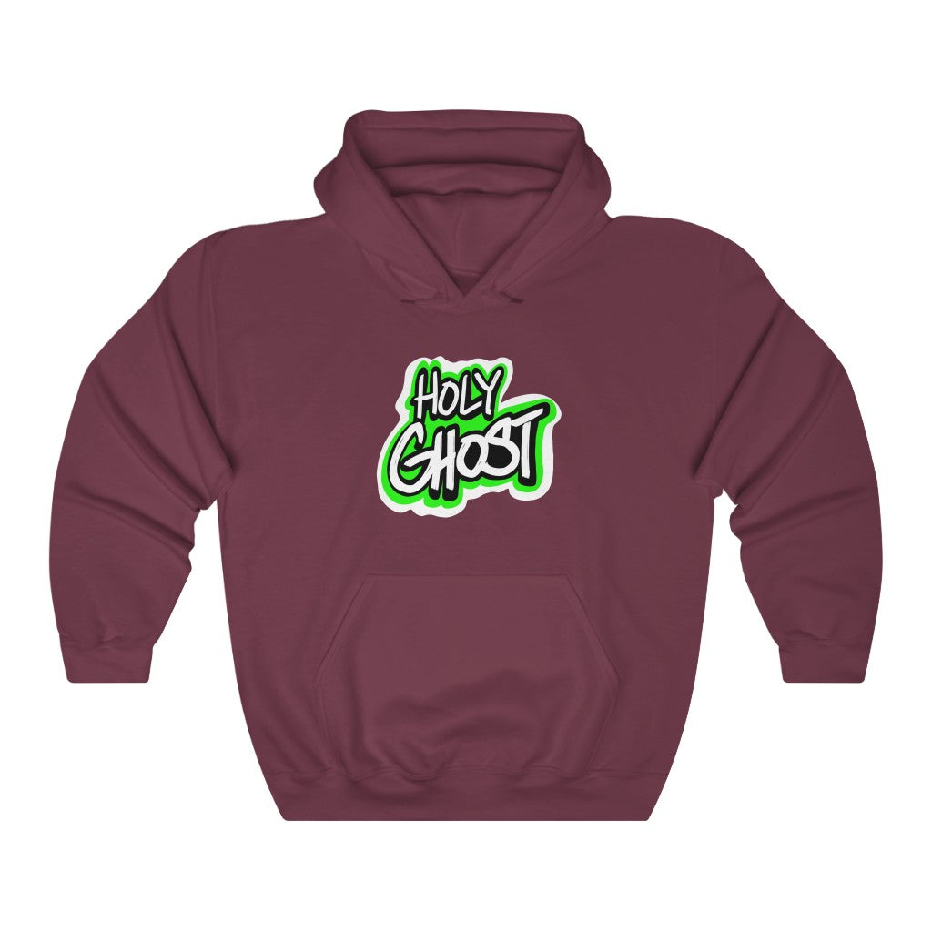 Holy Ghost Green Logo One God Hoodie