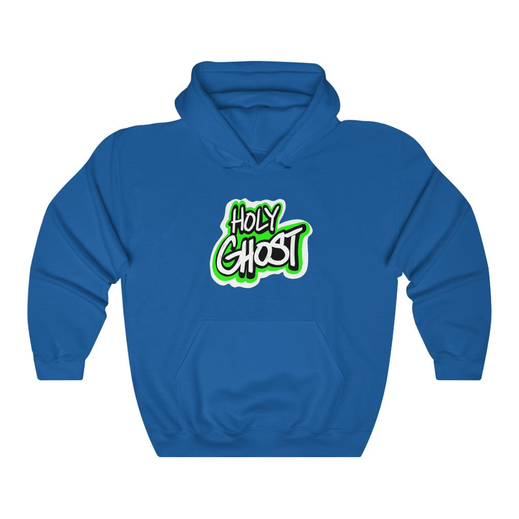 Holy Ghost Green Logo One God Hoodie