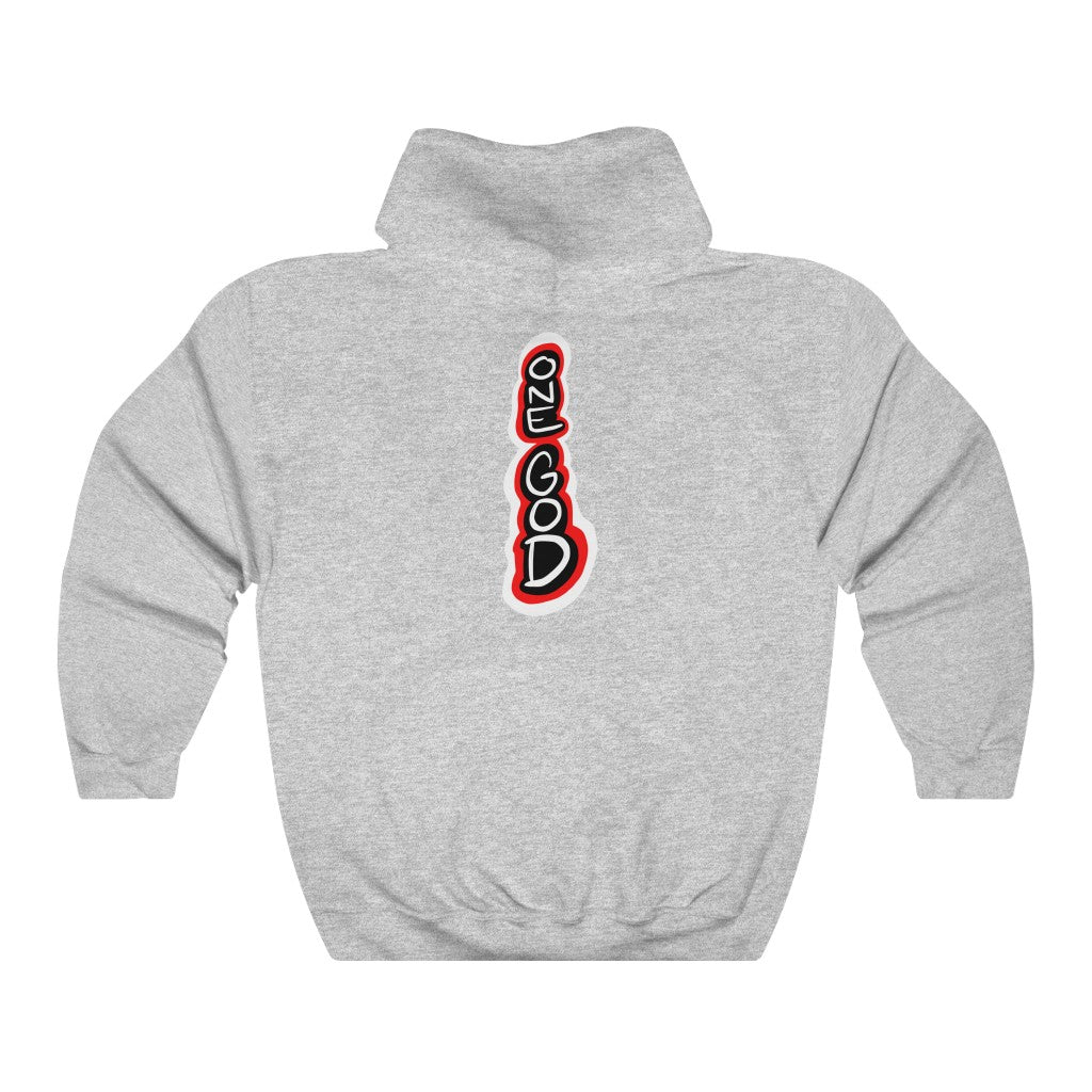 Holy Ghost Red Logo One God Hoodie