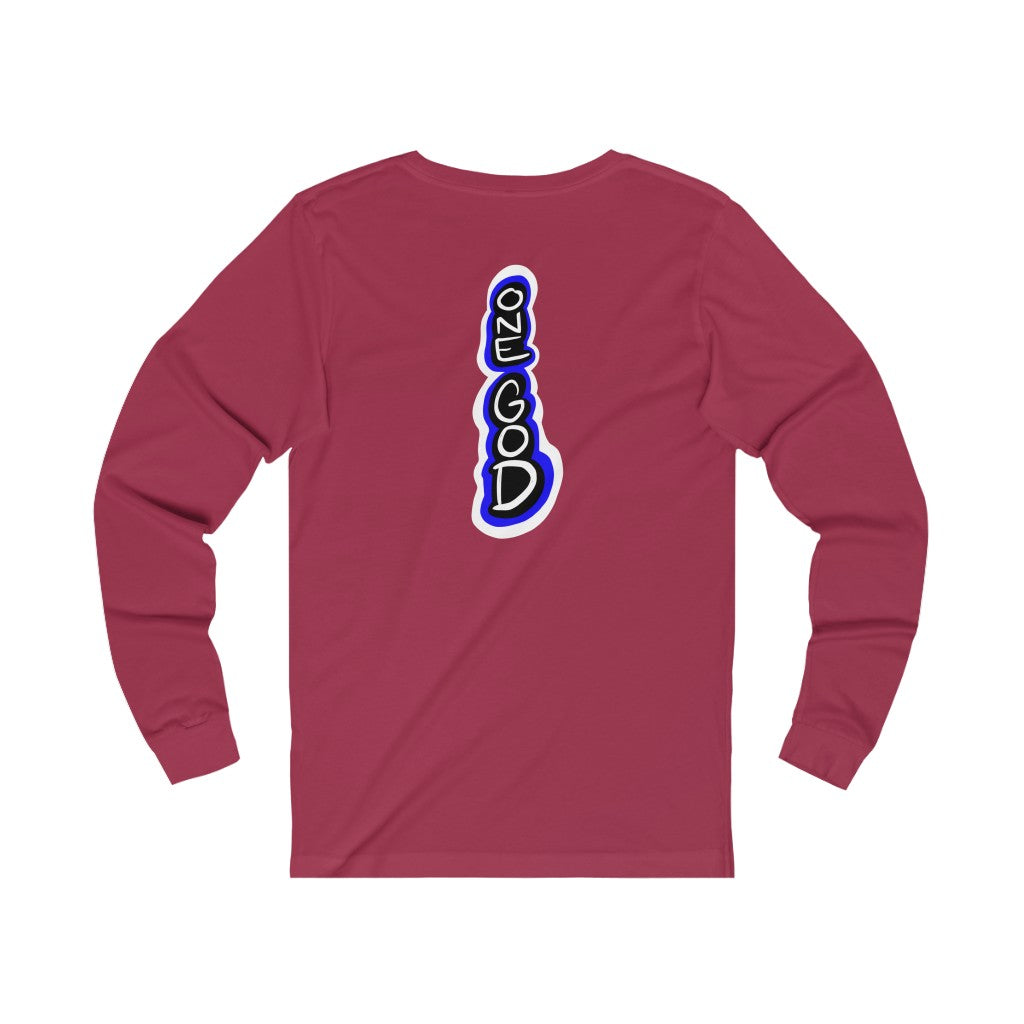 Holy Ghost Blue Logo One God Long Sleeve