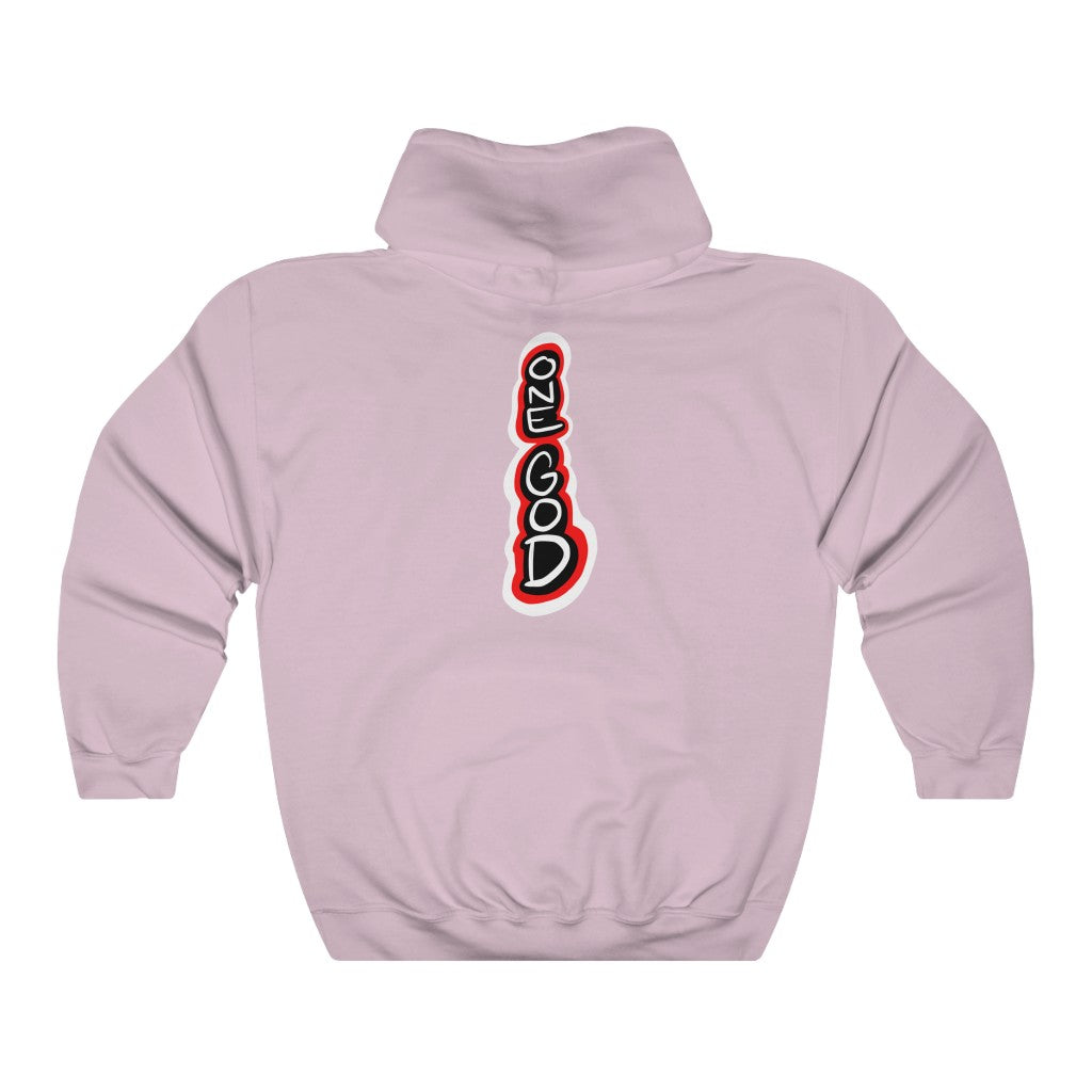 Holy Ghost Red Logo One God Hoodie