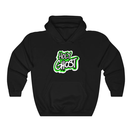 Holy Ghost Green Logo One God Hoodie