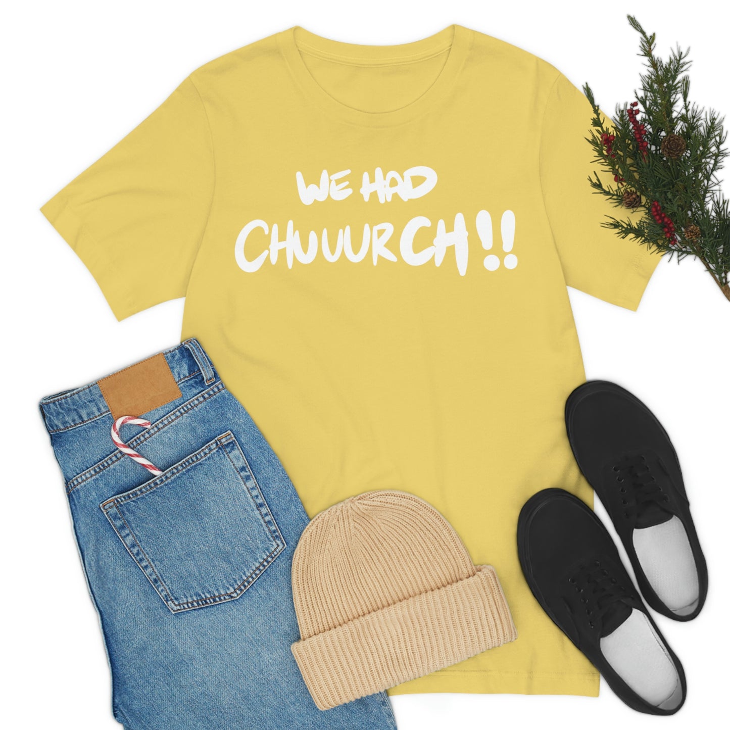 We had chuuurch!! One God The Brand T-Shirt