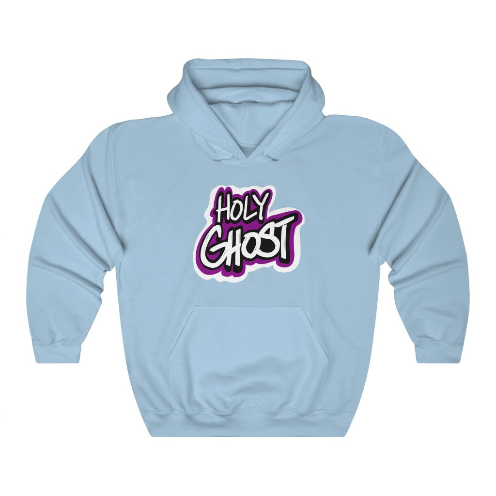 Holy Ghost Purple Logo One God Hoodie