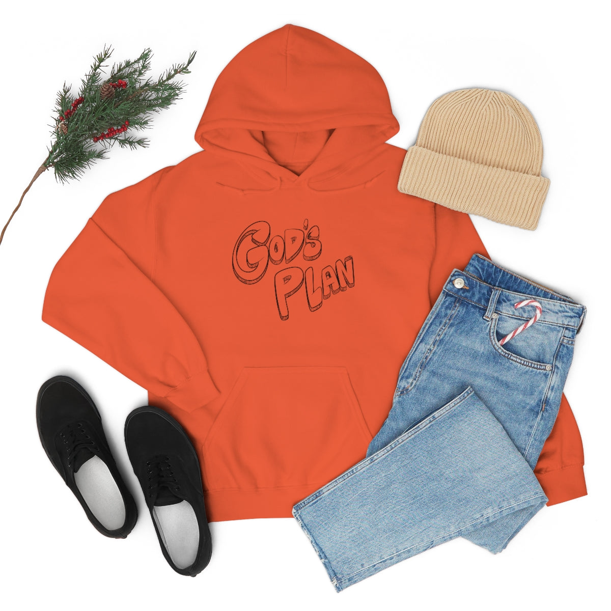 God’s Plan Everything One God The Brand Hoodie