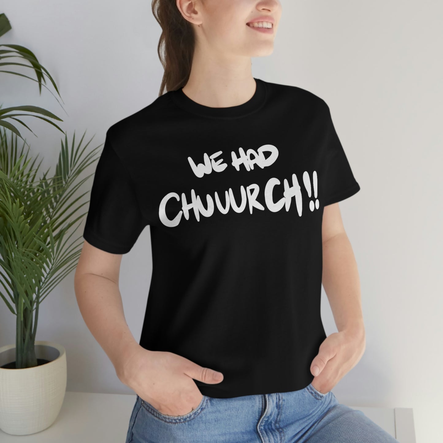 We had chuuurch!! One God The Brand T-Shirt