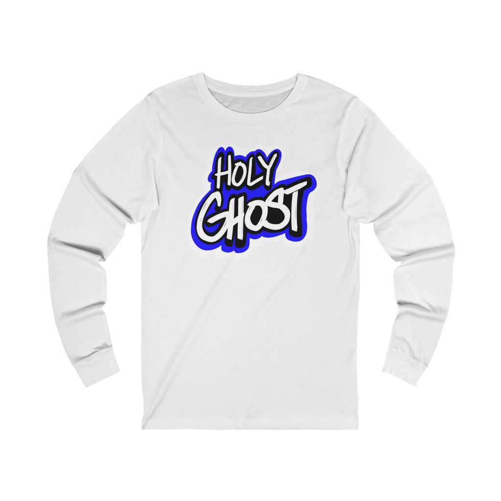 Holy Ghost Blue Logo One God Long Sleeve