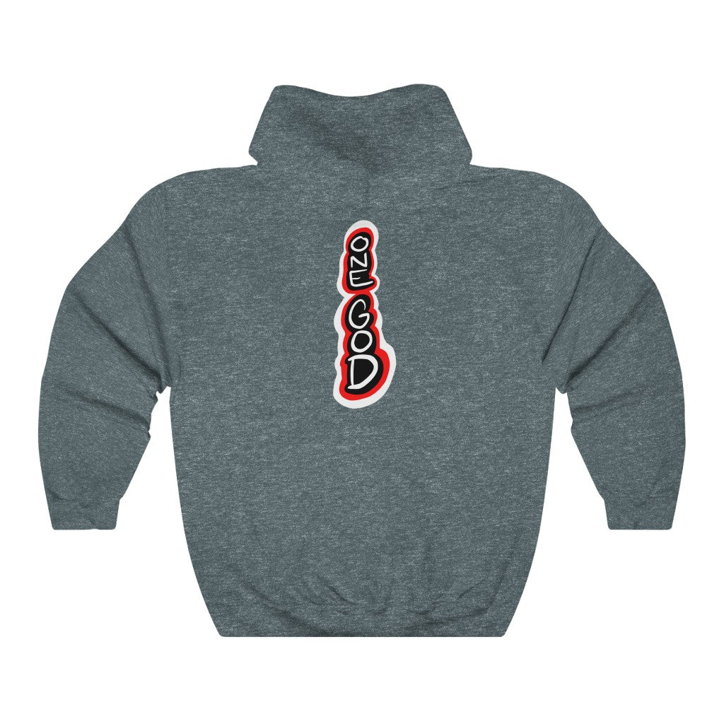 Holy Ghost Red Logo One God Hoodie