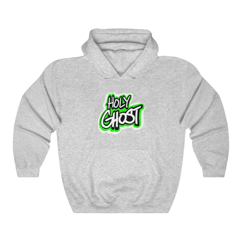 Holy Ghost Green Logo One God Hoodie