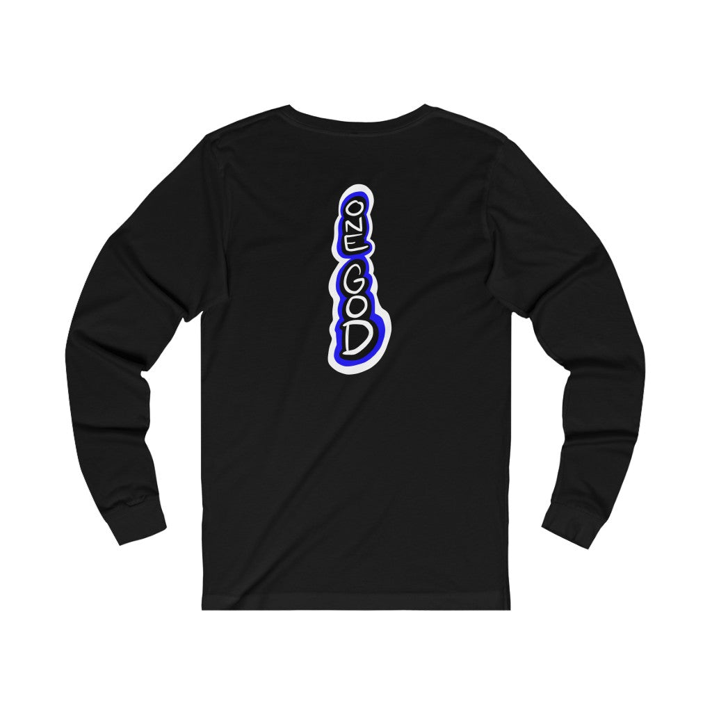 Holy Ghost Blue Logo One God Long Sleeve