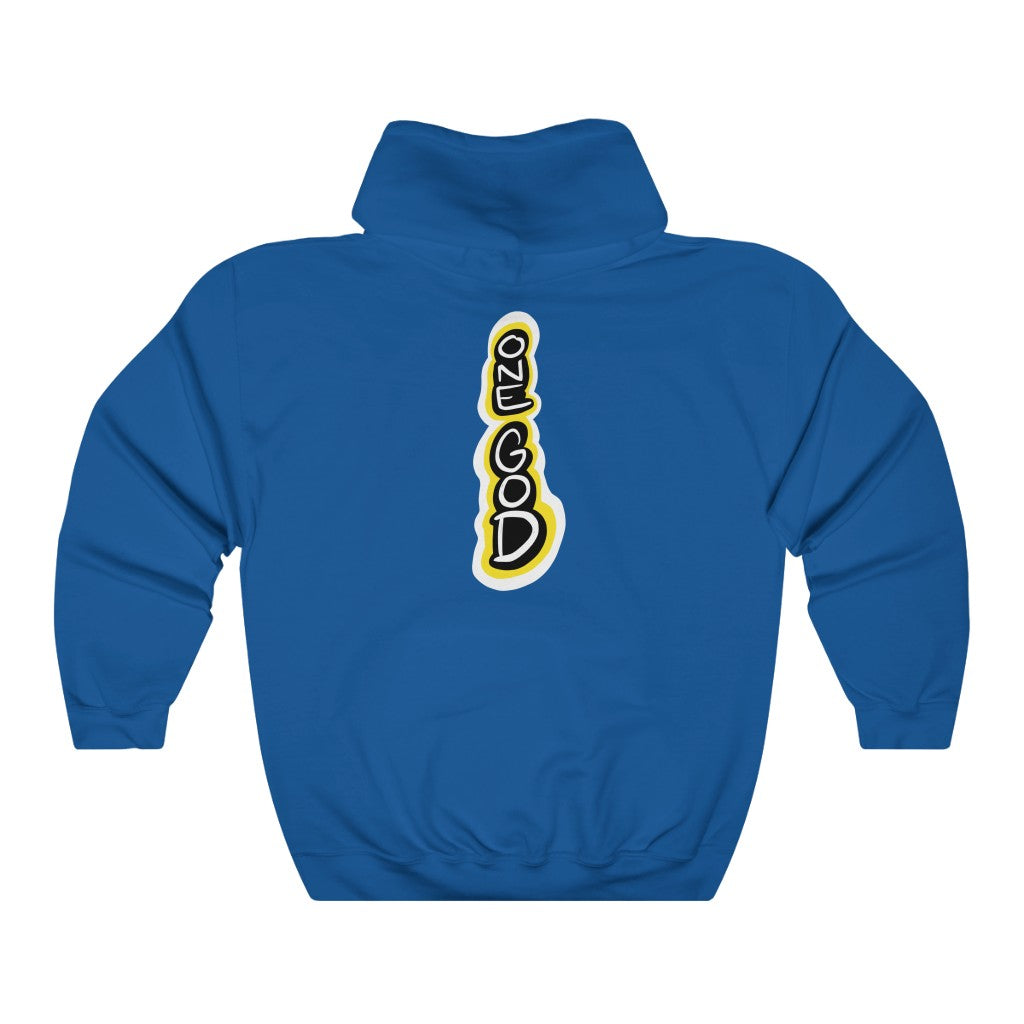 Holy Ghost Yellow Logo One God Hoodie