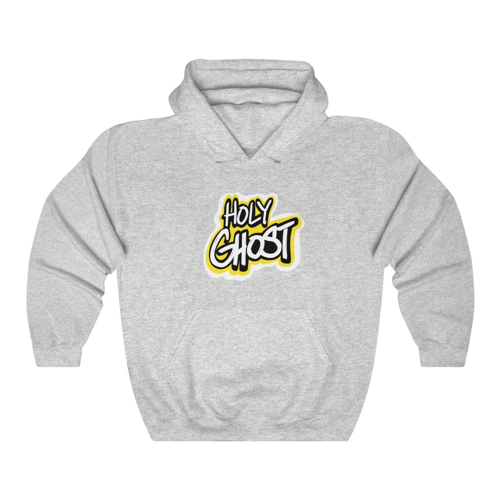 Holy Ghost Yellow Logo One God Hoodie