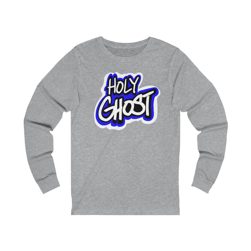 Holy Ghost Blue Logo One God Long Sleeve