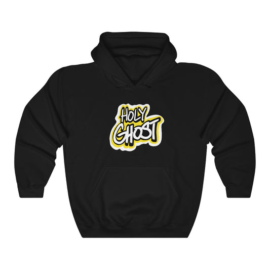 Holy Ghost Yellow Logo One God Hoodie