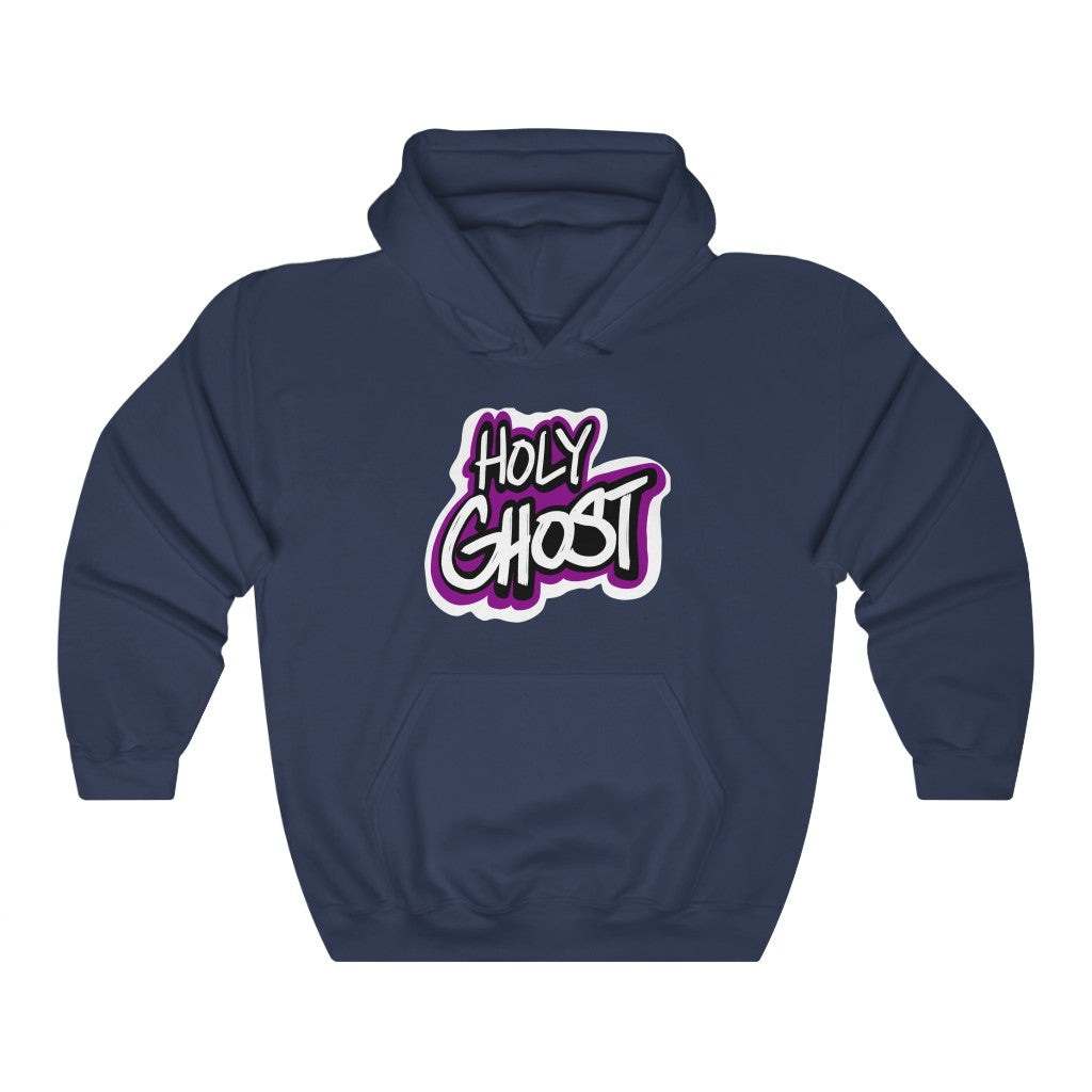 Holy Ghost Purple Logo One God Hoodie