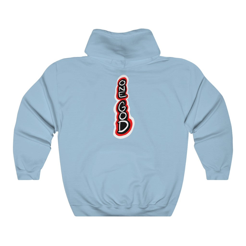 Holy Ghost Red Logo One God Hoodie