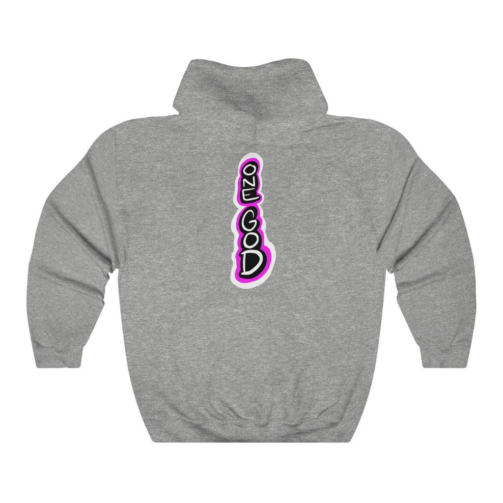 Holy Ghost Pink Logo One God Hoodie