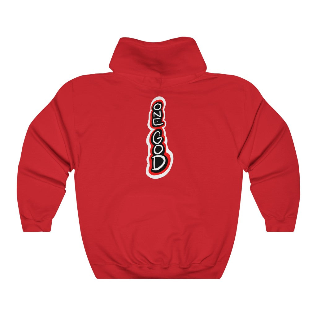 Holy Ghost Red Logo One God Hoodie