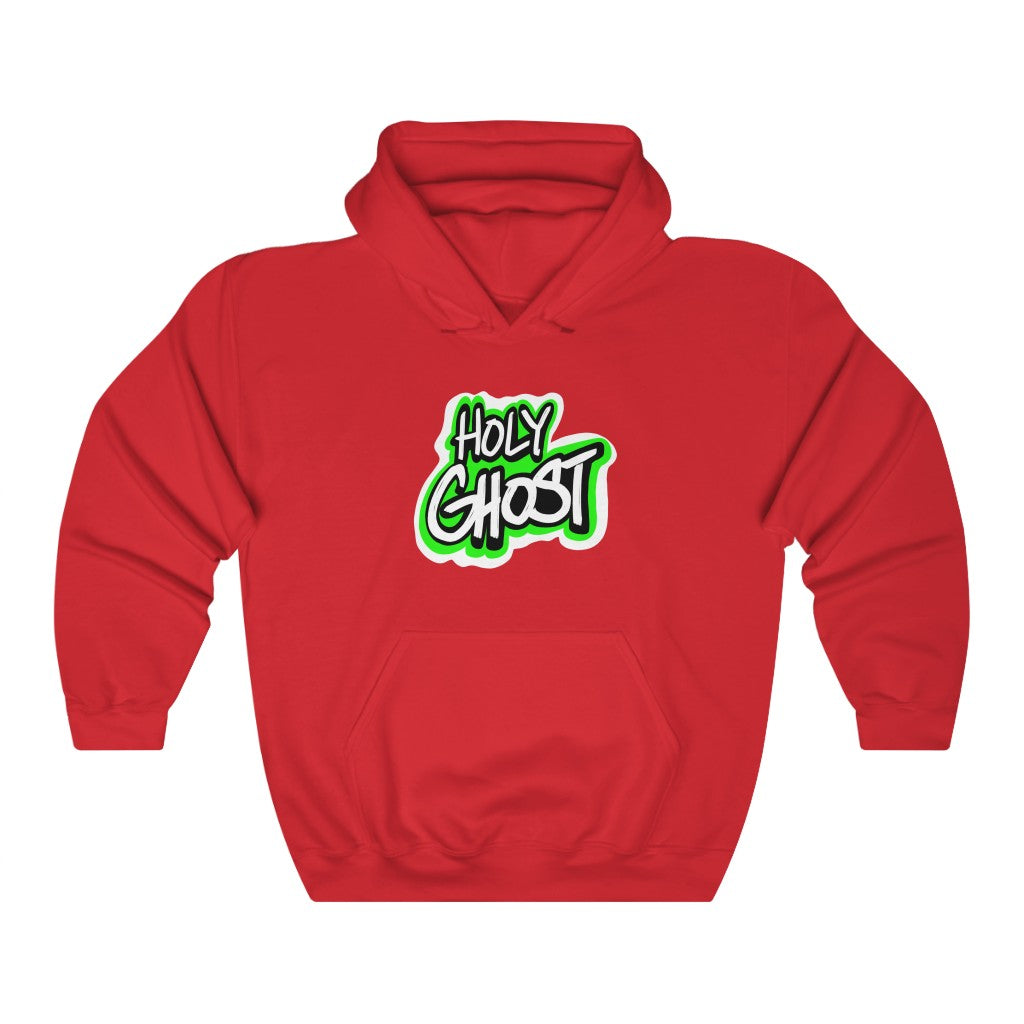 Holy Ghost Green Logo One God Hoodie