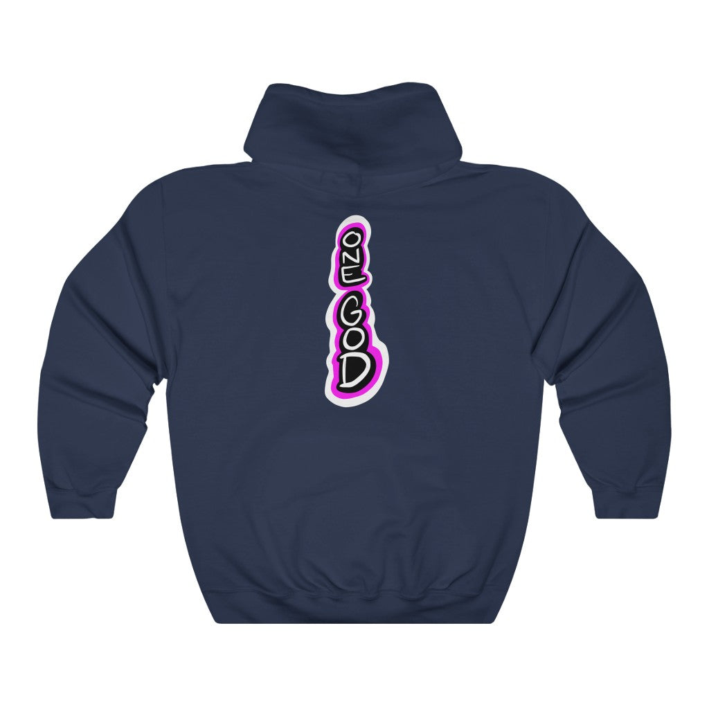 Holy Ghost Pink Logo One God Hoodie