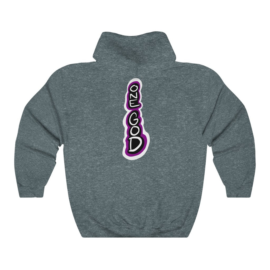 Holy Ghost Purple Logo One God Hoodie