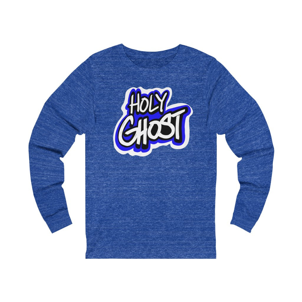 Holy Ghost Blue Logo One God Long Sleeve