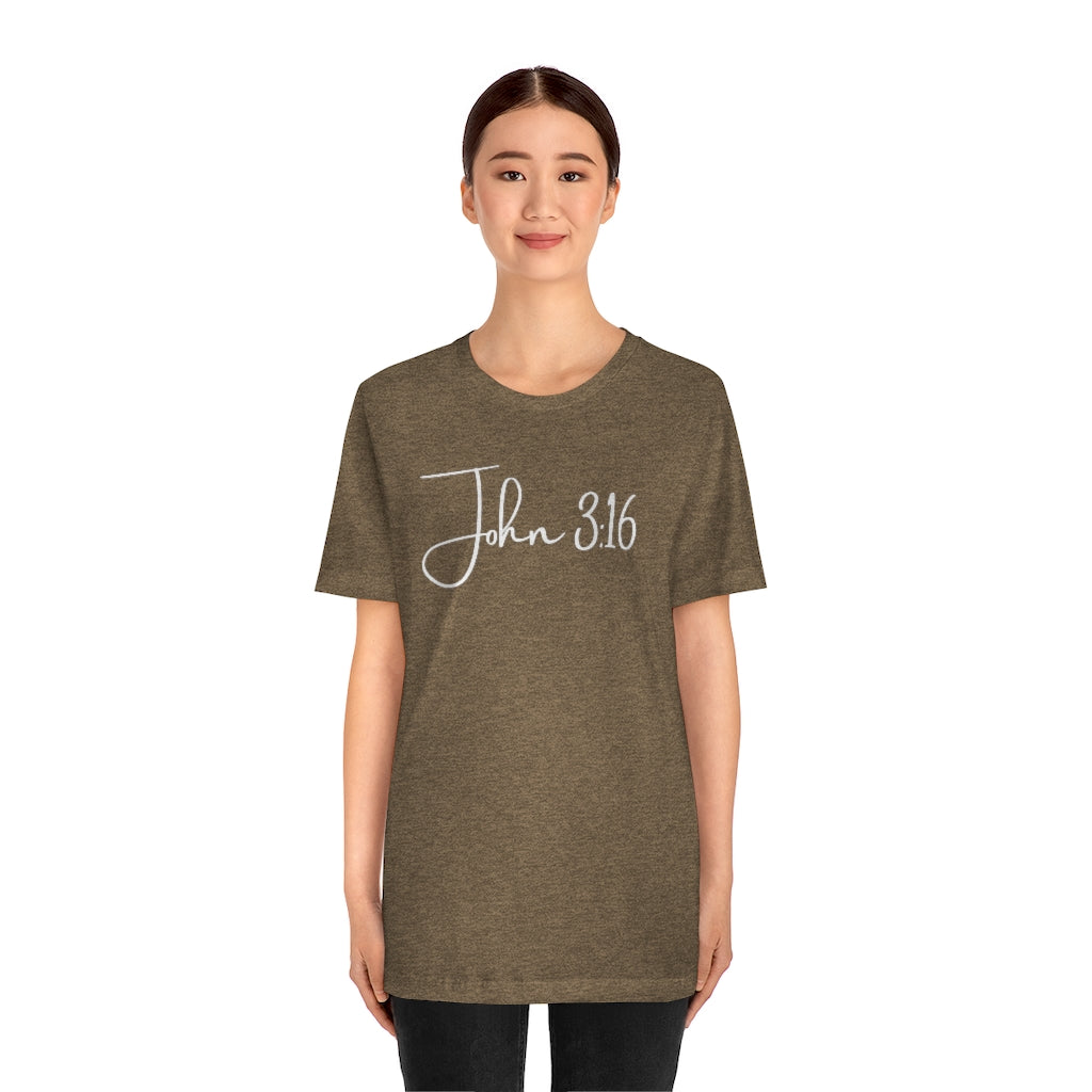 John 3:16 One God The Brand T-Shirt