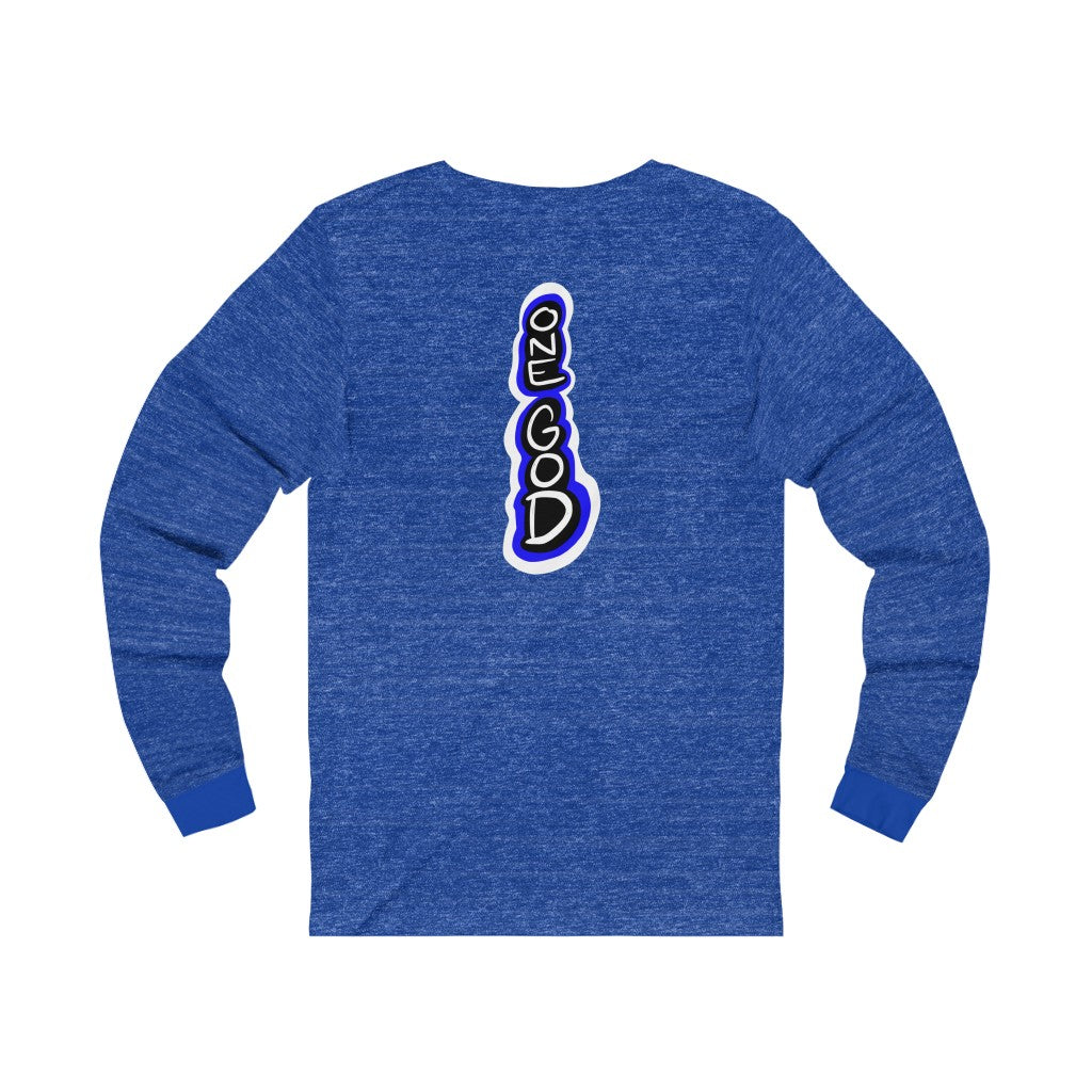 Holy Ghost Blue Logo One God Long Sleeve