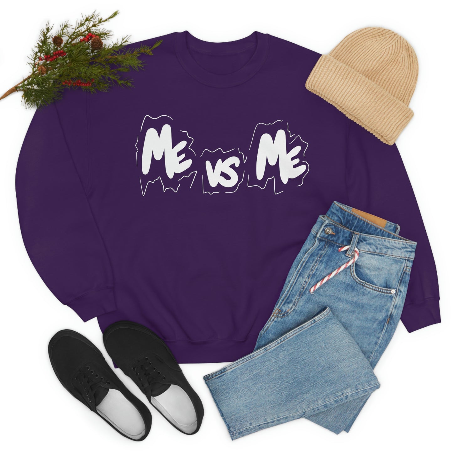 Me VS Me One God the Brand Sweatshirt