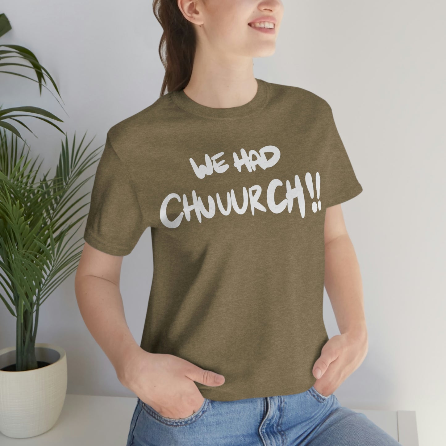 We had chuuurch!! One God The Brand T-Shirt