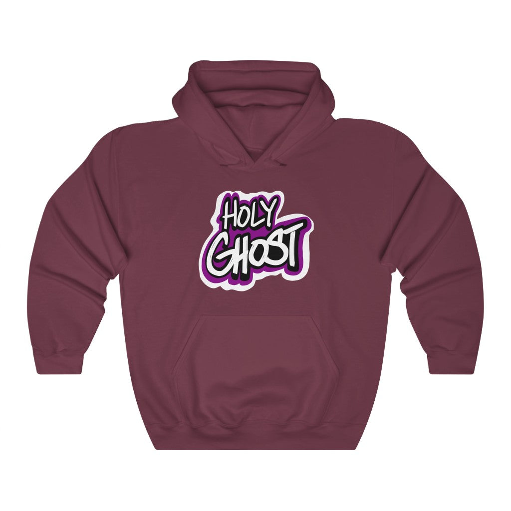 Holy Ghost Purple Logo One God Hoodie