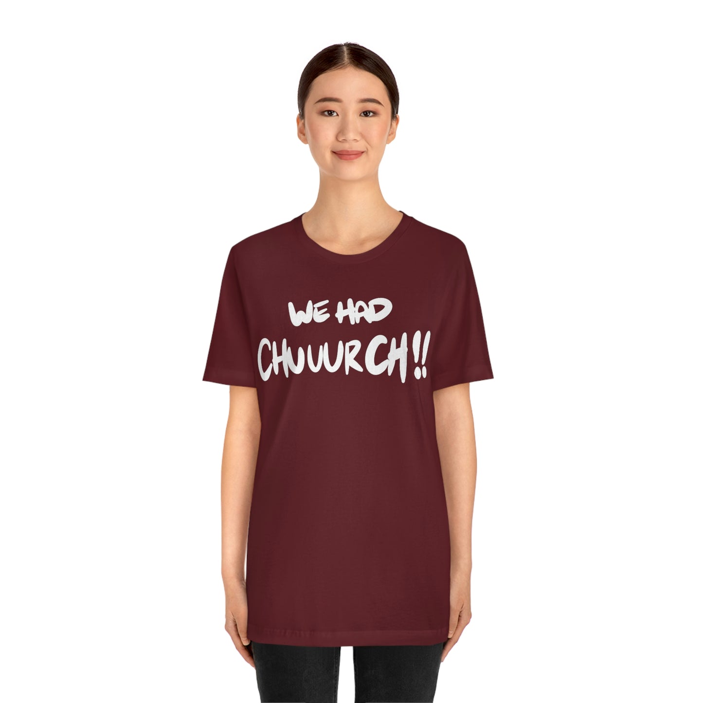 We had chuuurch!! One God The Brand T-Shirt