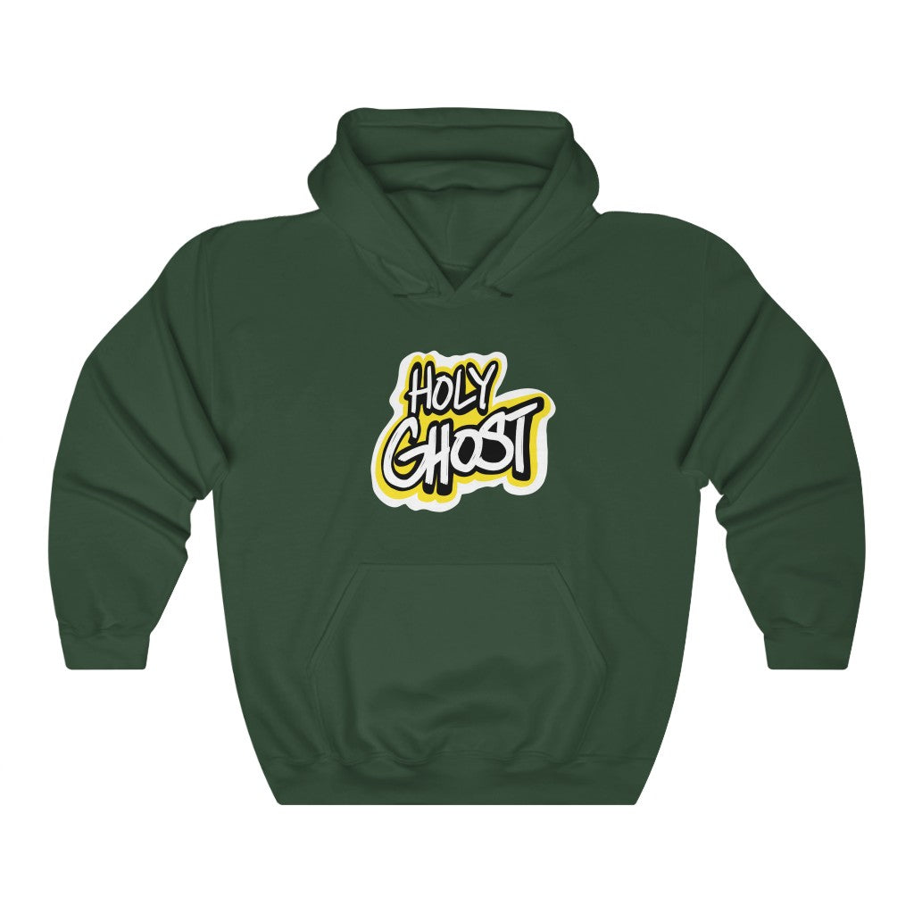 Holy Ghost Yellow Logo One God Hoodie