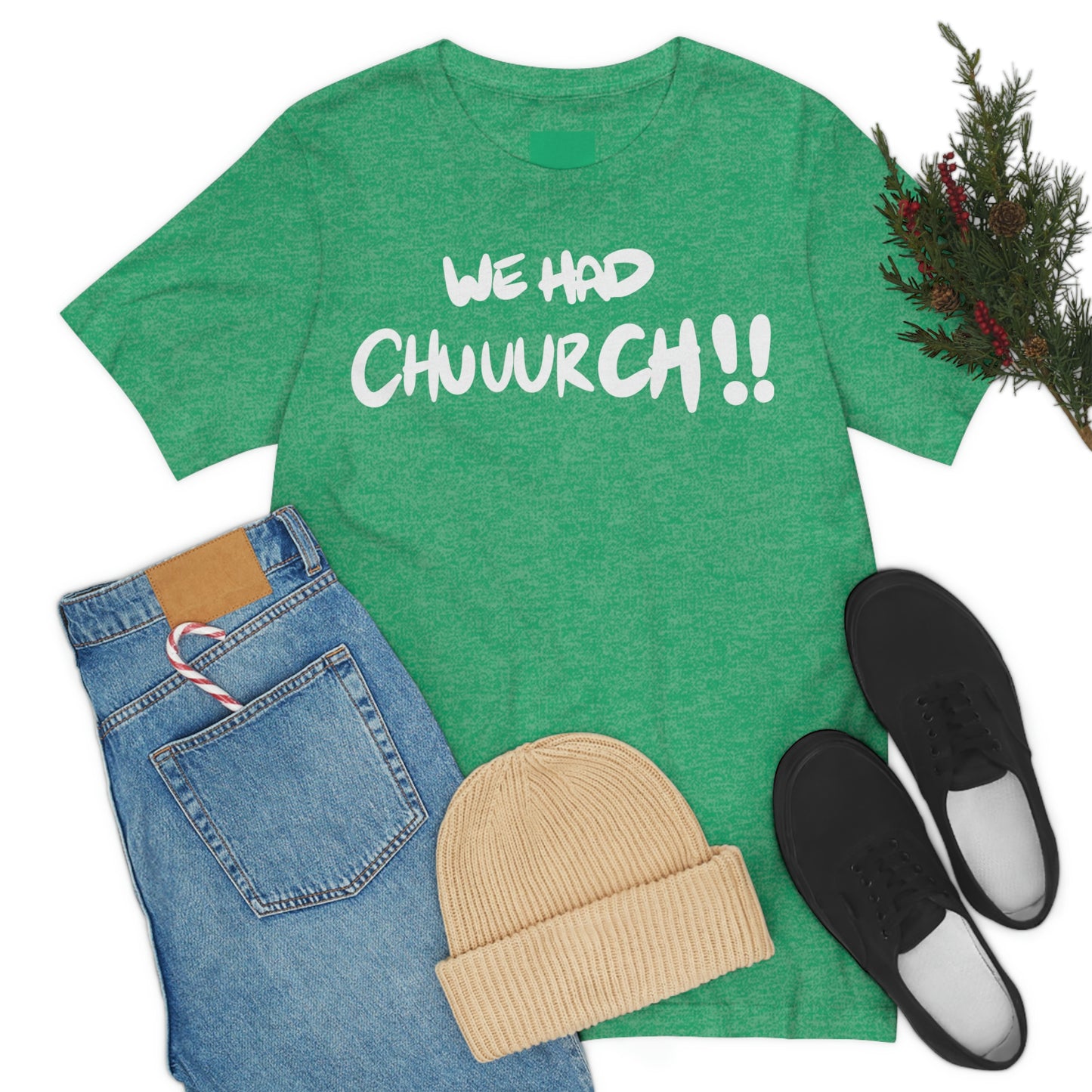 We had chuuurch!! One God The Brand T-Shirt