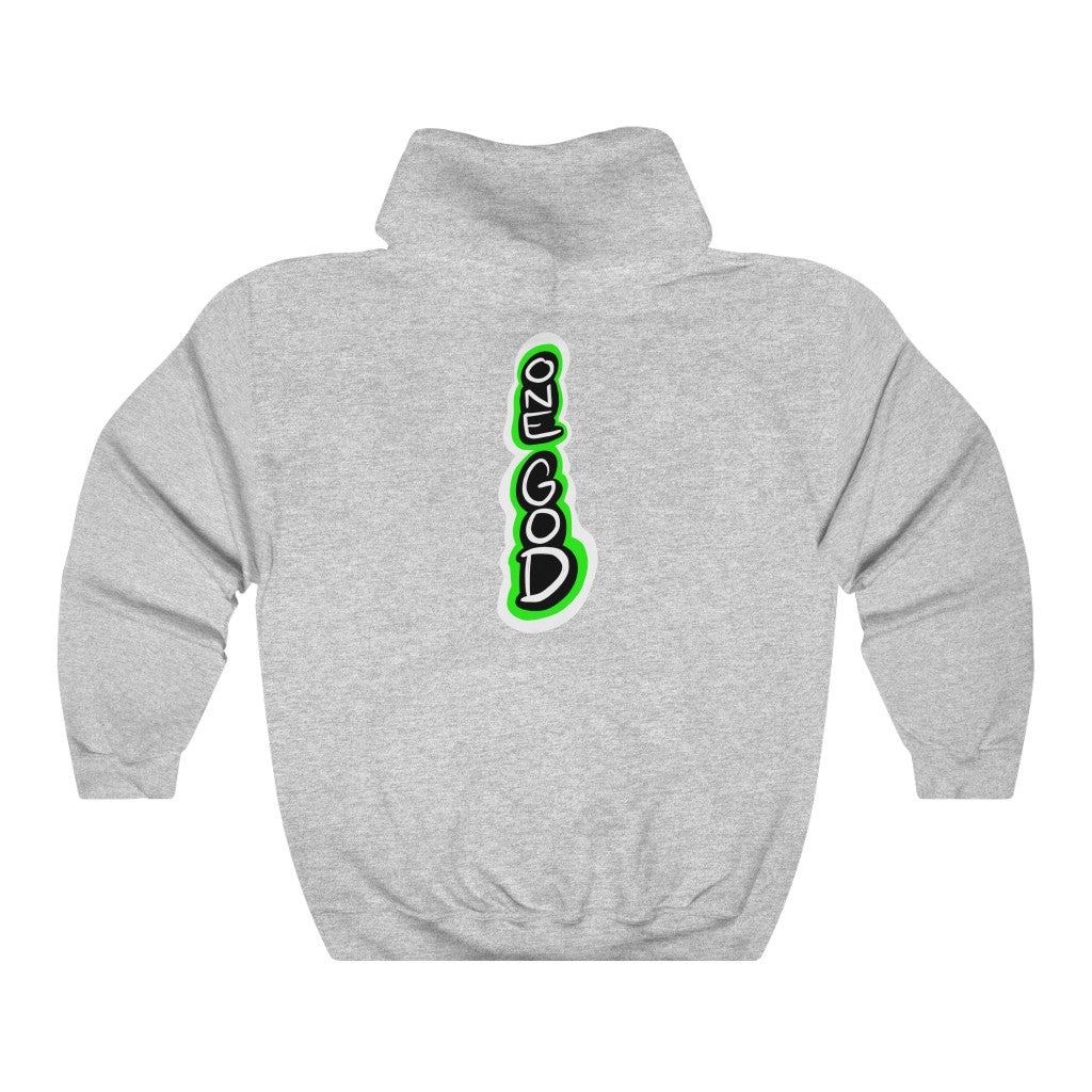 Holy Ghost Green Logo One God Hoodie